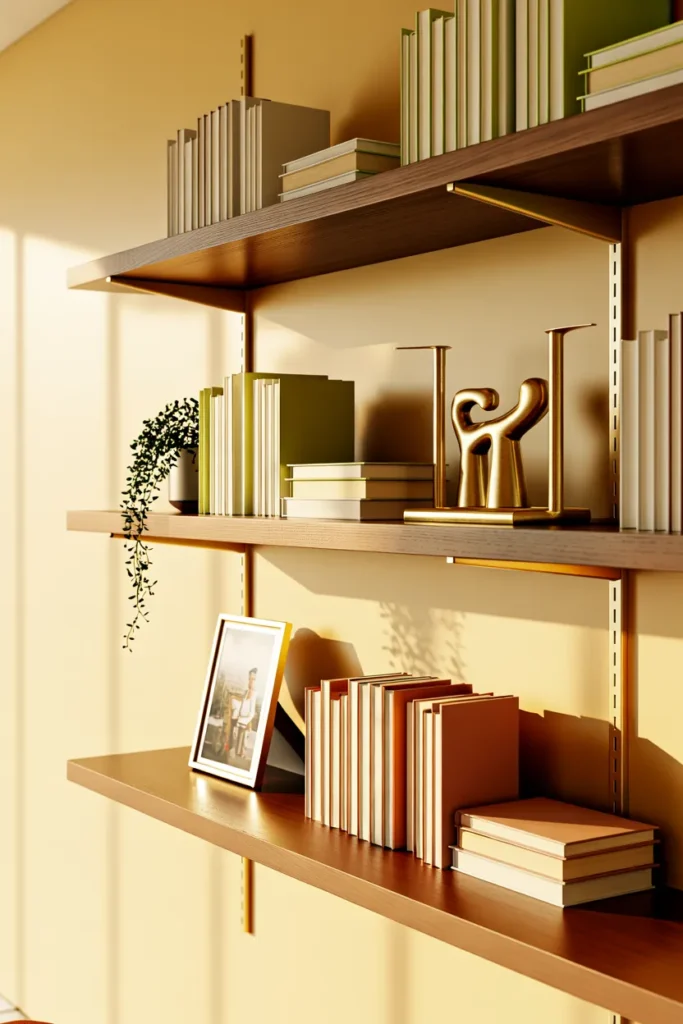 Floating Bookshelves