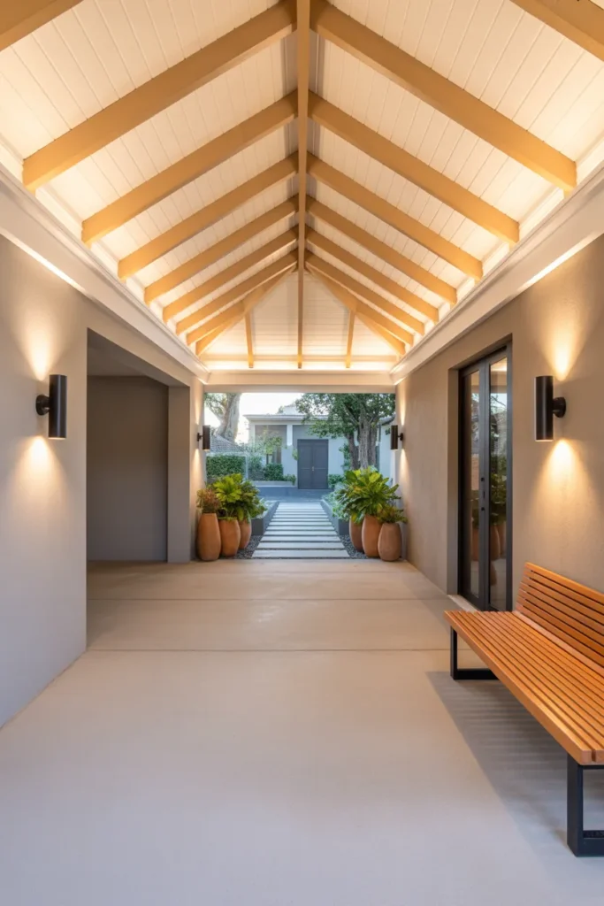 Attached Carport Extension