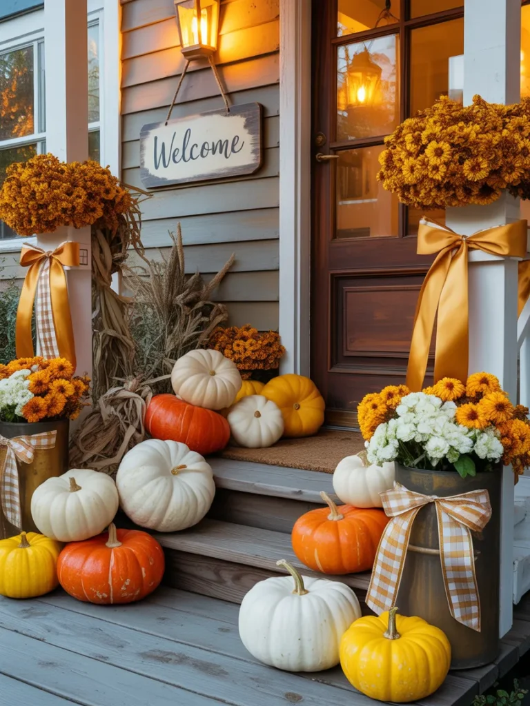 Candy Corn Porch
