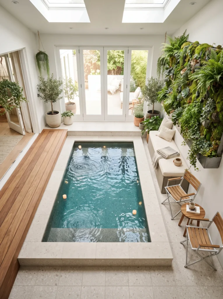 Chic Small-Space Plunge