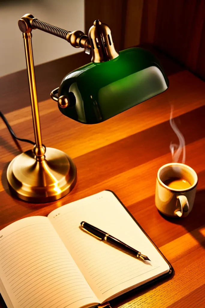 Brass Task Lamp