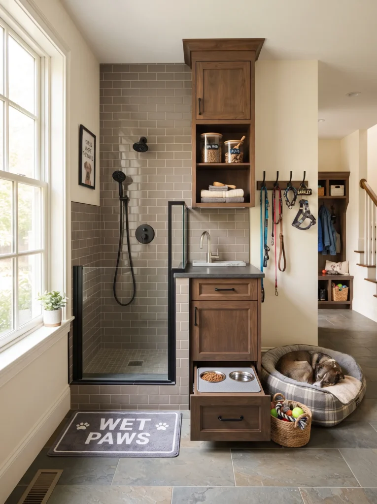 Mudroom Pet Station