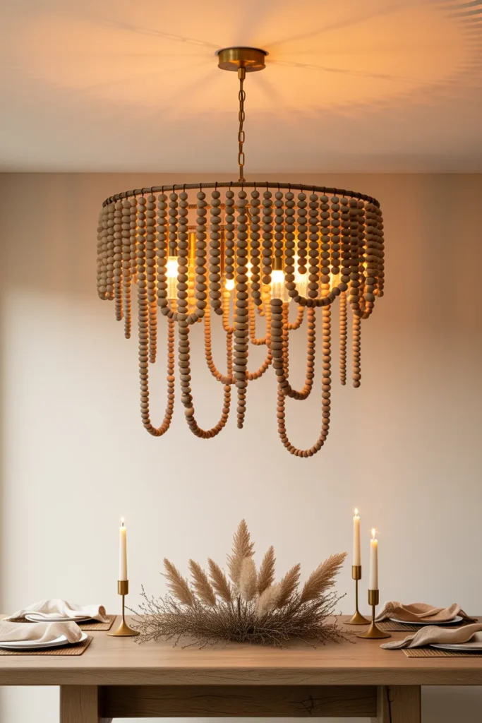Beaded Chandelier