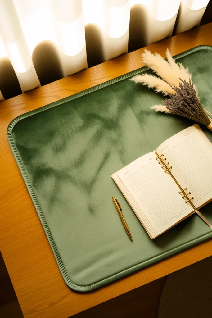 Velvet Desk Pad