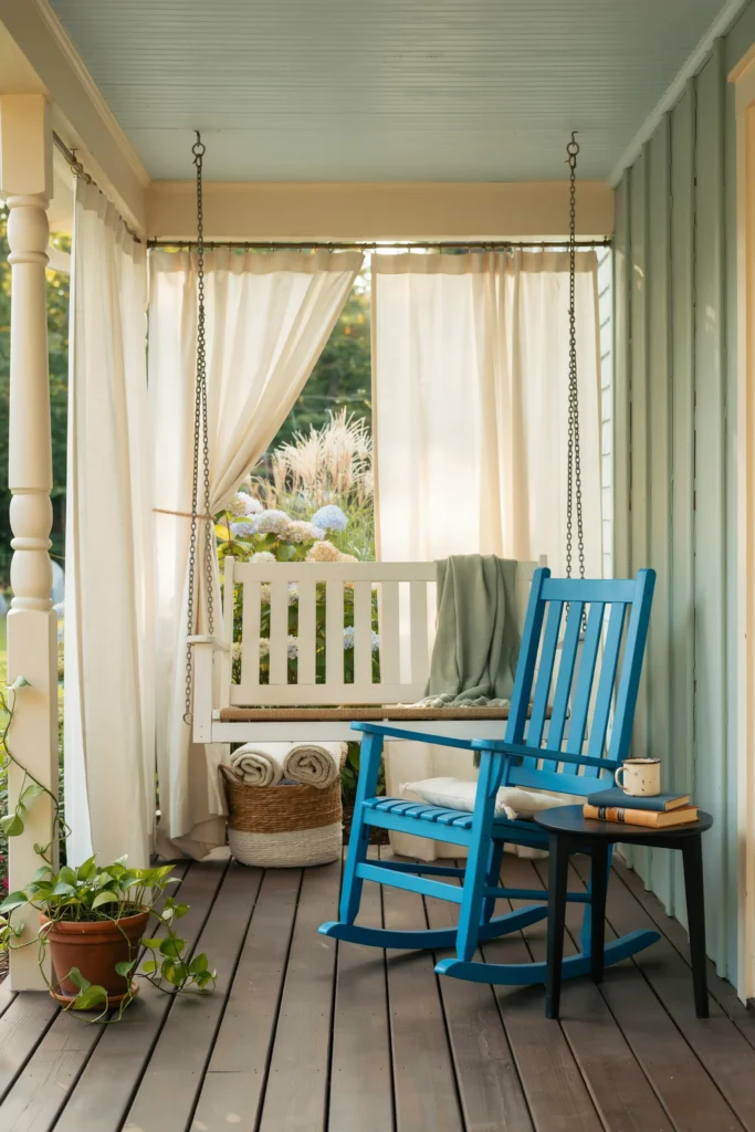 Eclectic Color Pop Porch