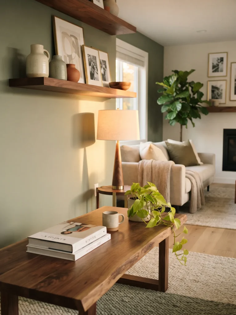 Warm Wood Accents Throughout