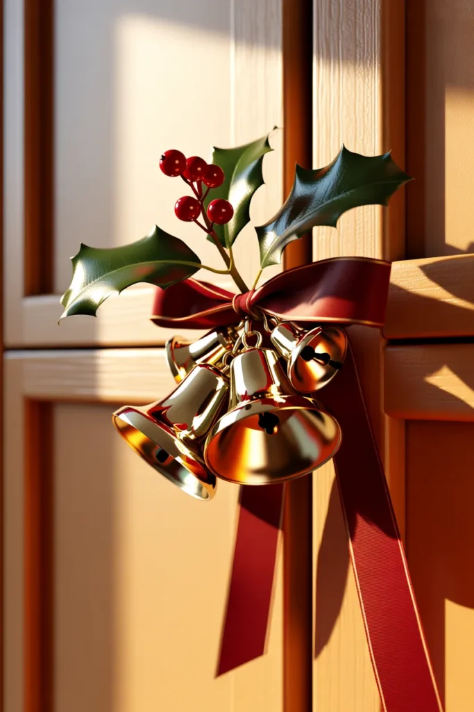 Brass Bell Door Accents