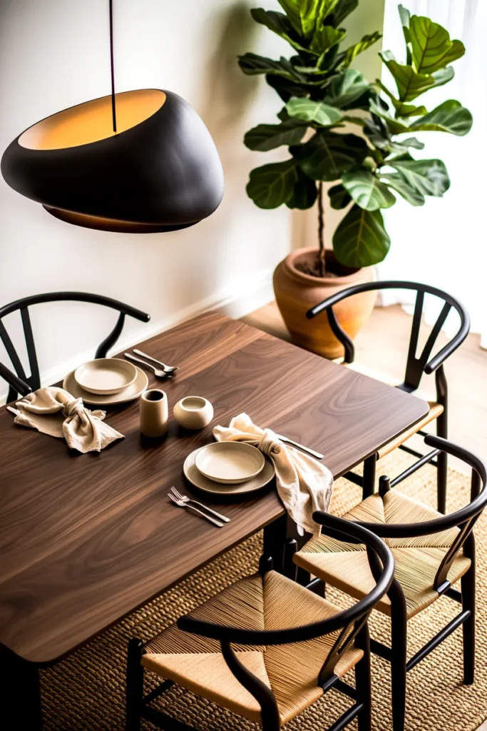 Modern Boho with Black Accents