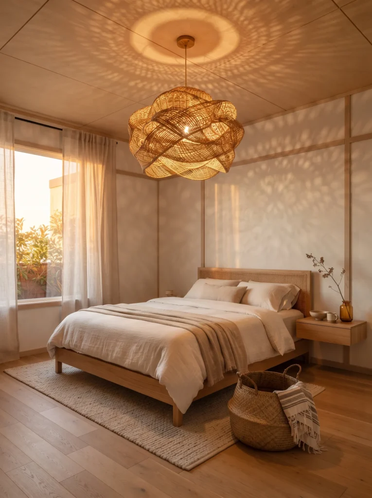 Woven Rattan Lighting