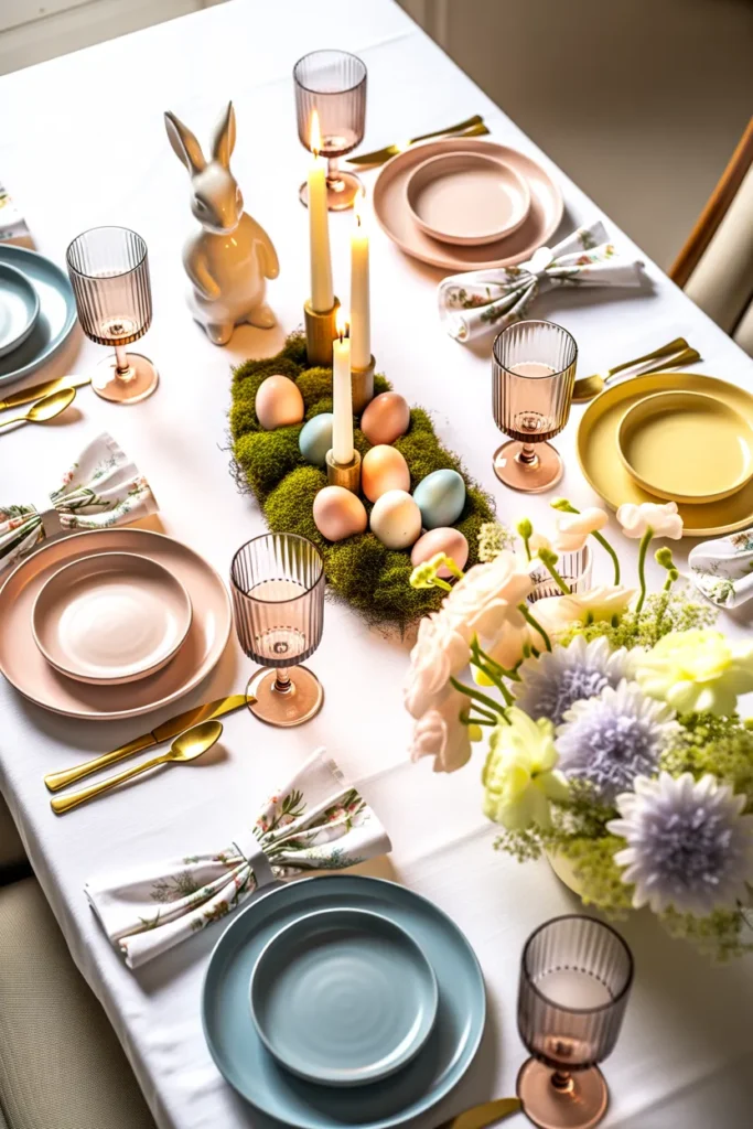 Pastel Easter Setting