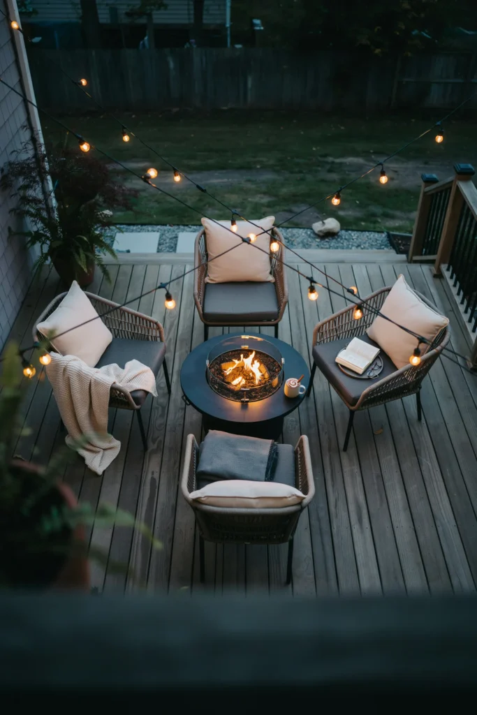 Warm it Up with a Fire Pit Table