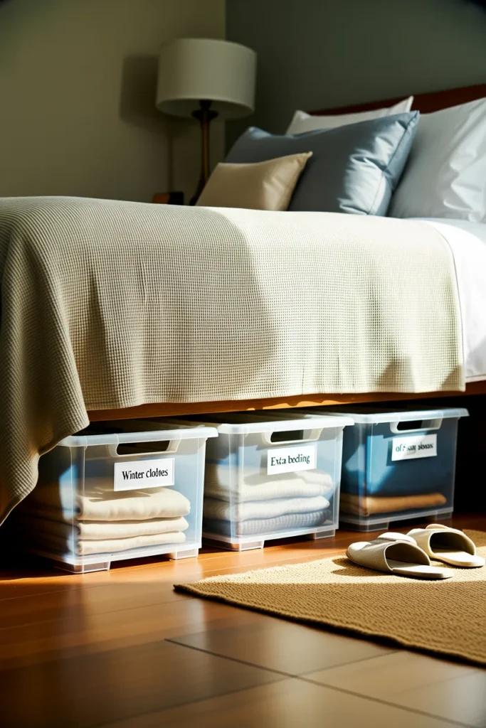 Under-Bed Storage Strategy