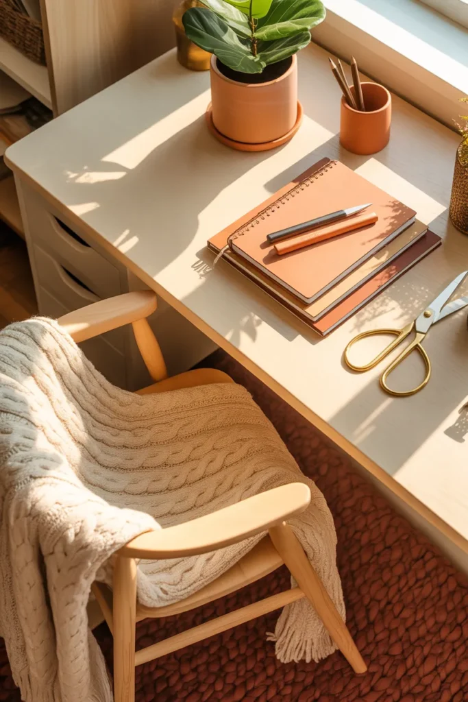 Warm Terracotta Accents