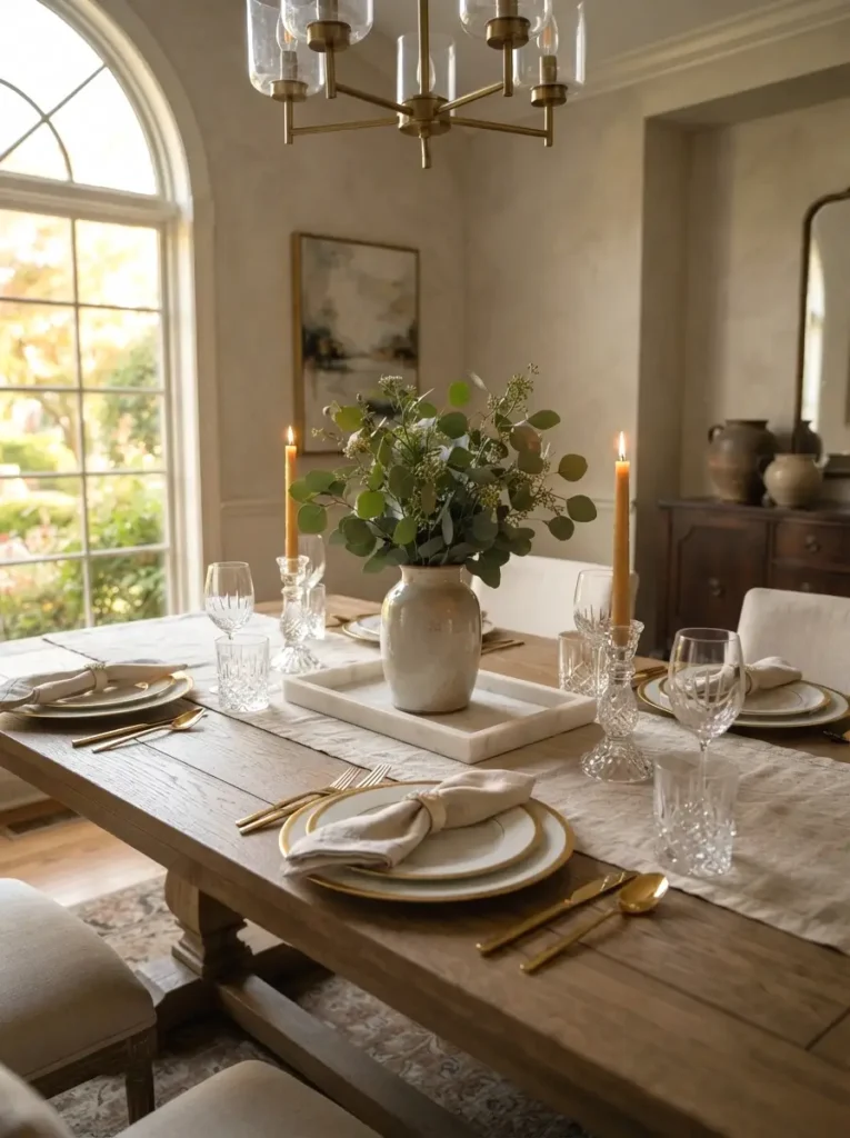 Layered Centerpiece Styling