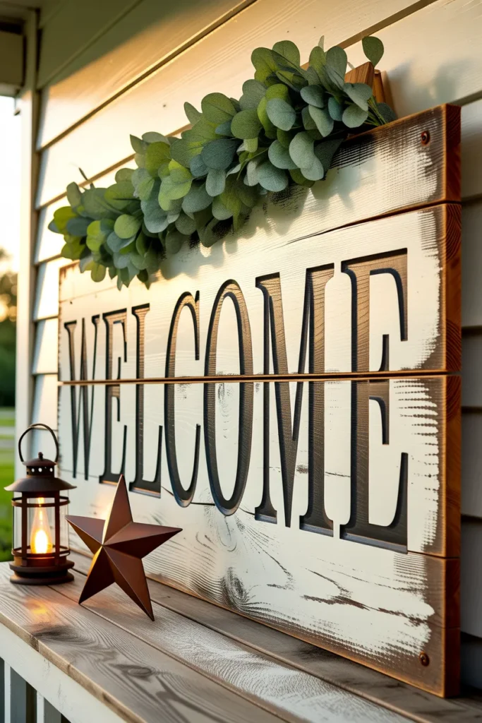 Farmhouse Porch Sign
