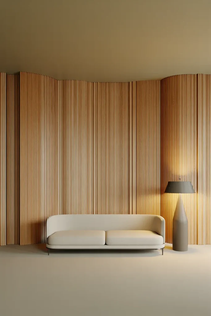 Wall Paneling Fluted