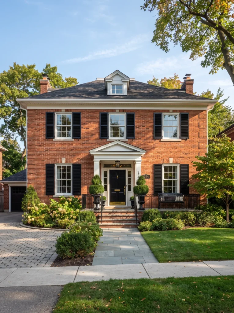 Classic Black Shutters