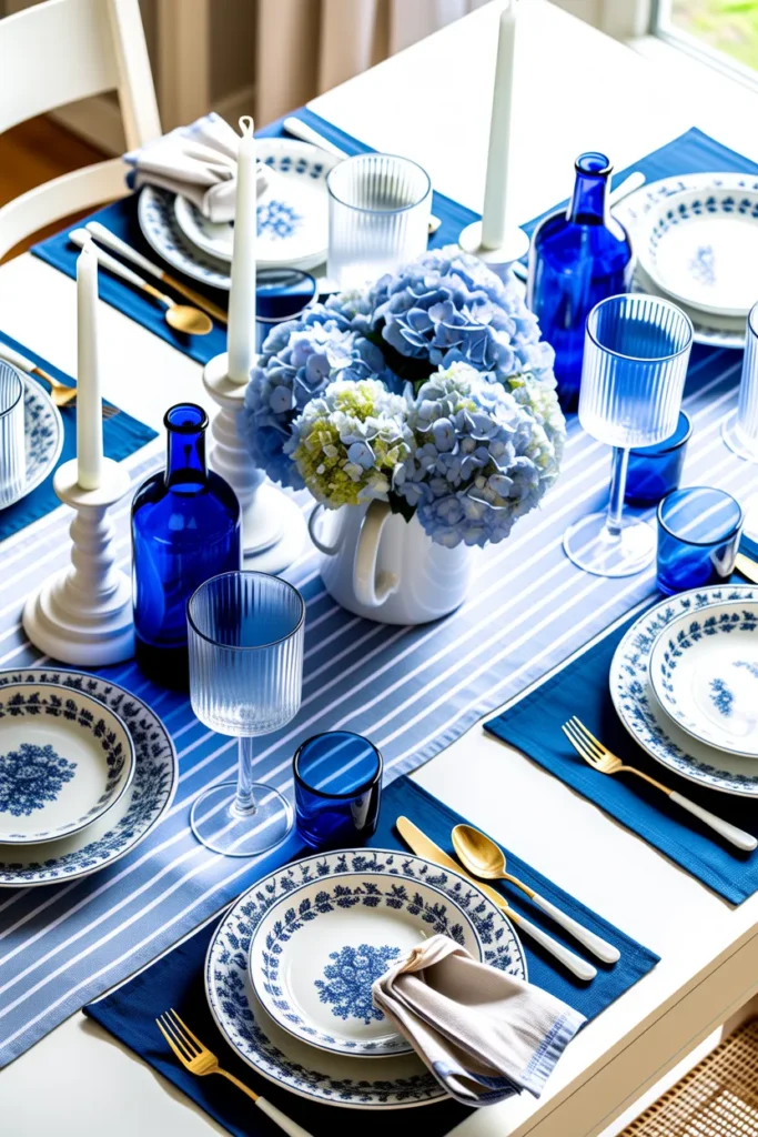Blue & White Fresh