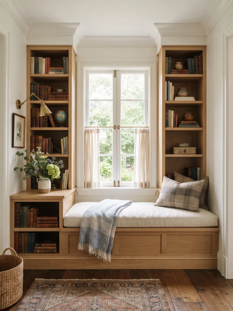 Built-In Alcove Library