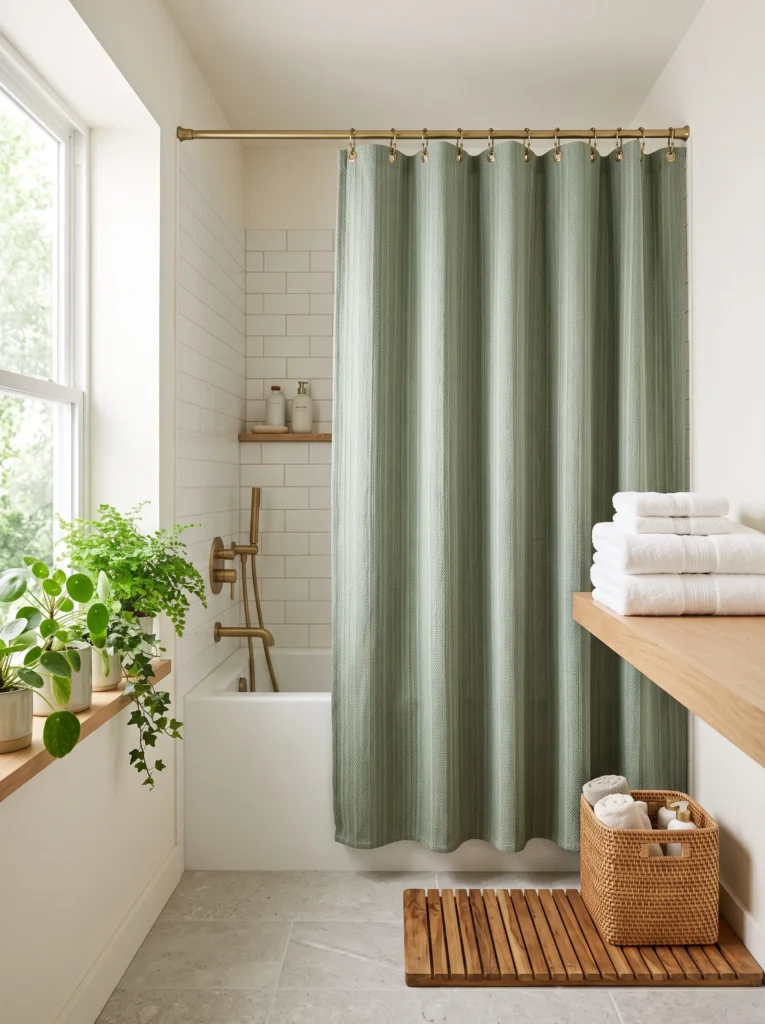 Sage Shower Curtain