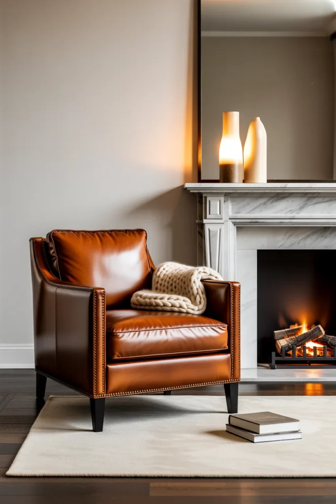 Leather Accent Seating