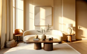 minimalist luxury living room