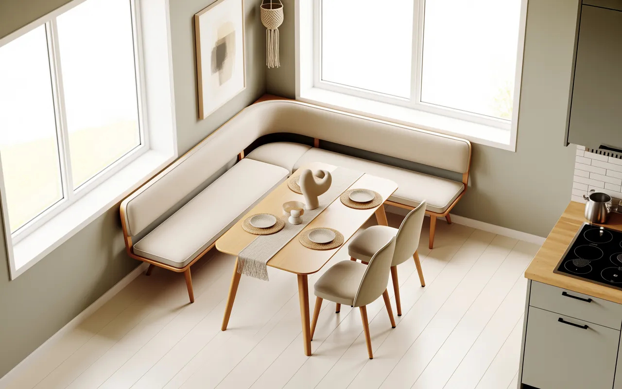 Kitchen Banquette Seating Ideas