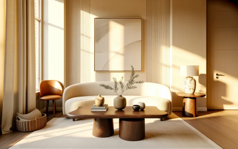 minimalist luxury living room
