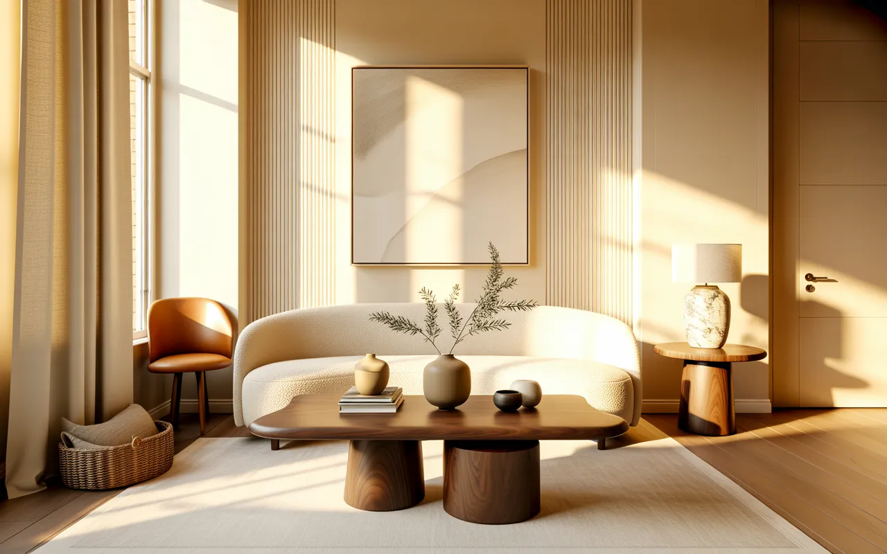 minimalist luxury living room