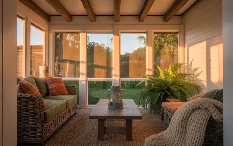 screened in back porch ideas