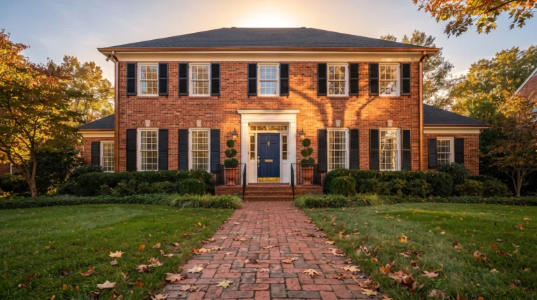 red brick house exterior ideas