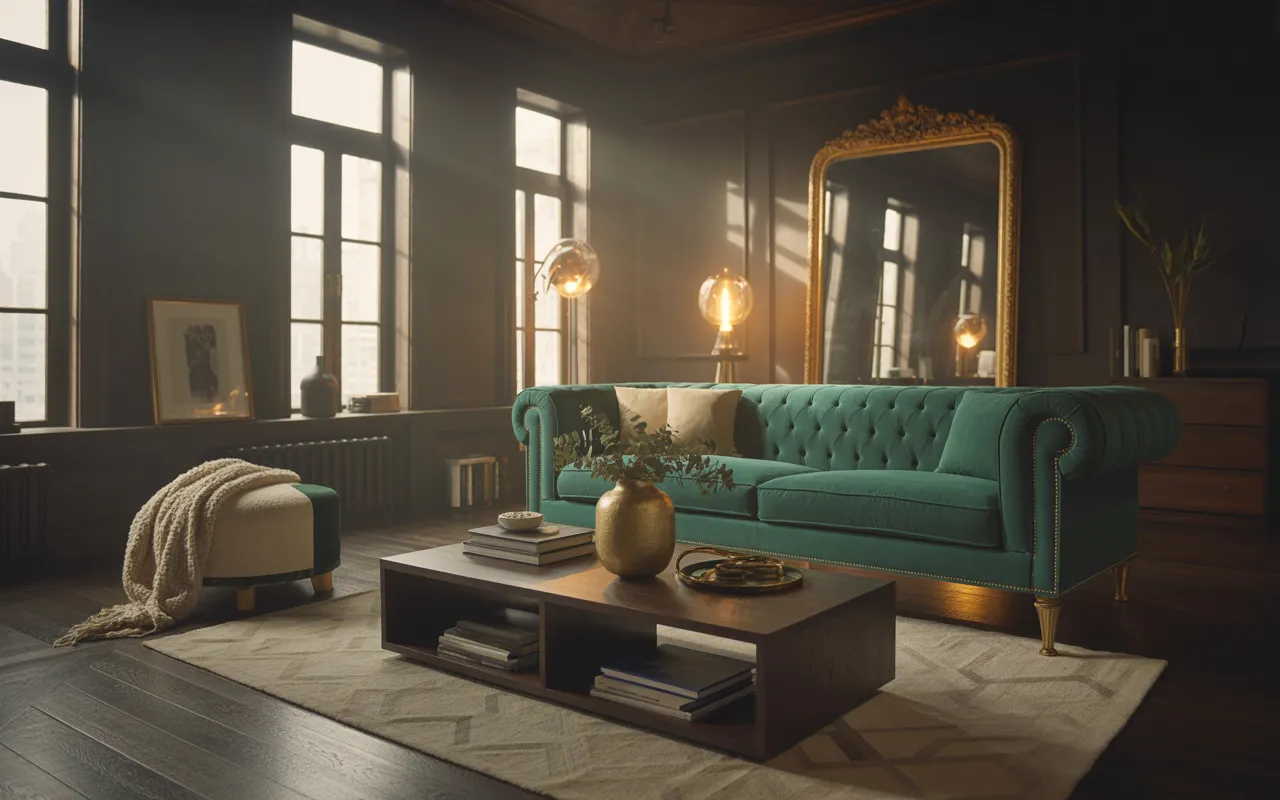 moody living room ideas