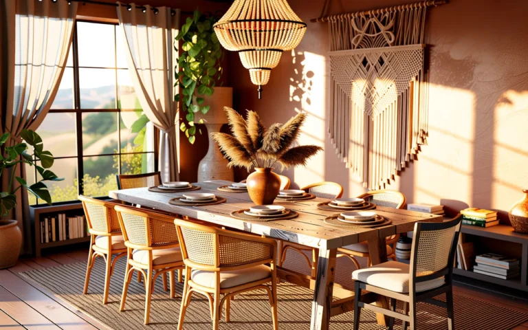 boho dining room decor ideas