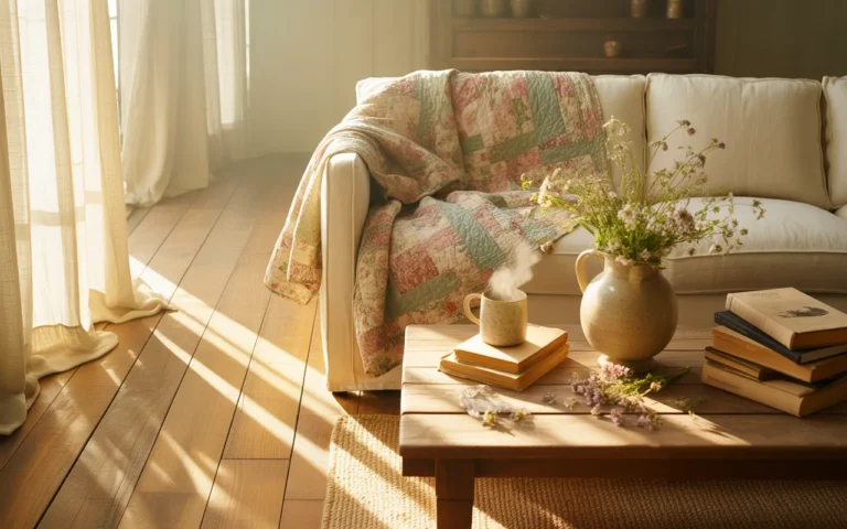 cottagecore living room