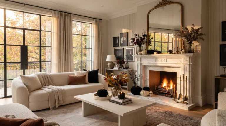 elegant halloween decor