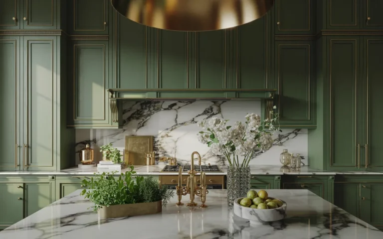 Green Kitchen Designs