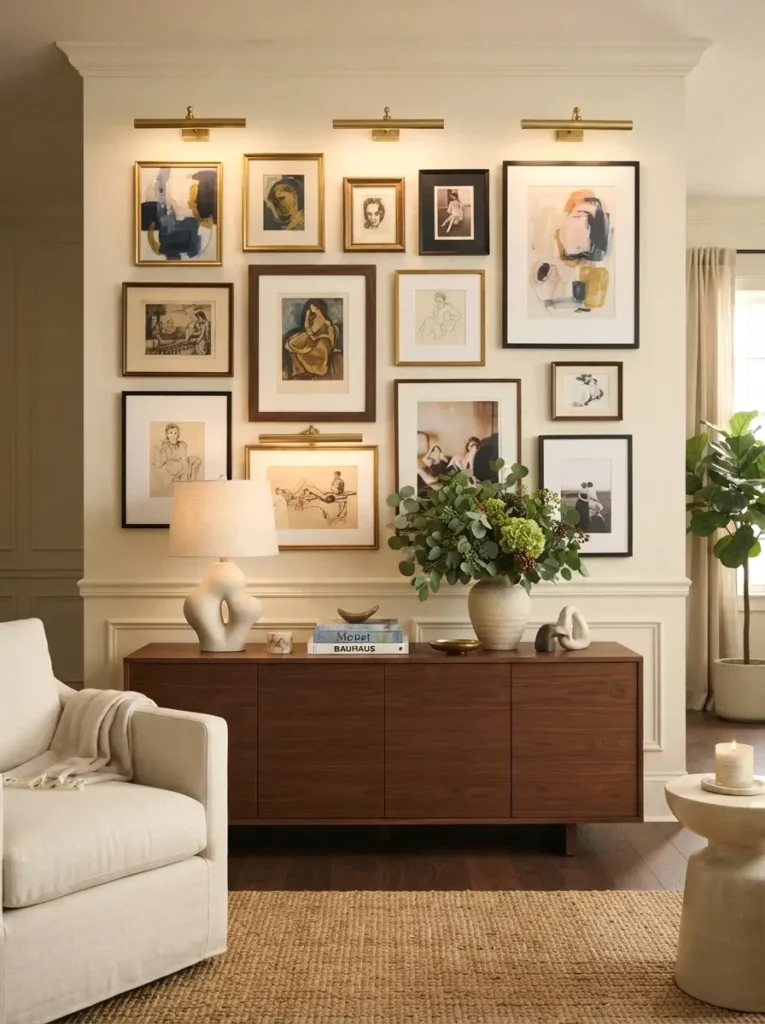 Art Gallery Wall Curation