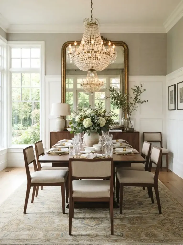 Oversized Mirror Display