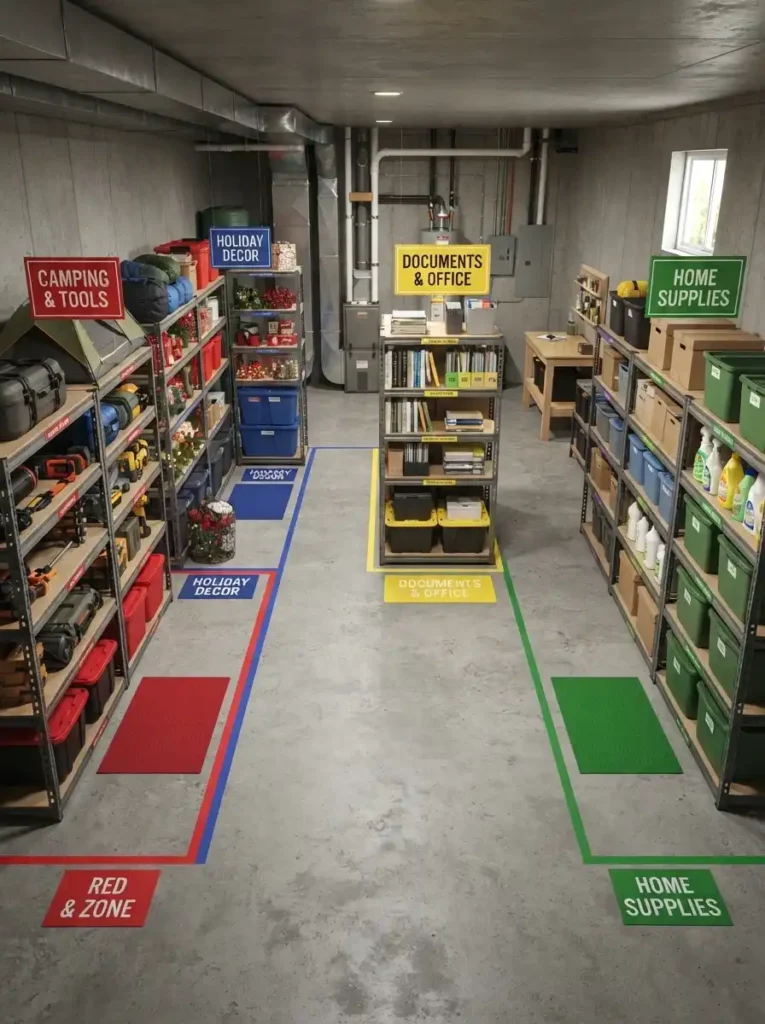 Zoned Activity Storage