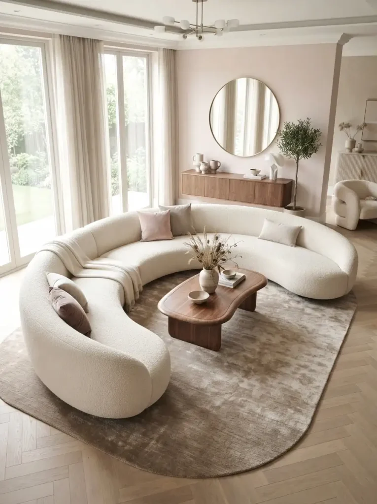 Curved Furniture Silhouettes