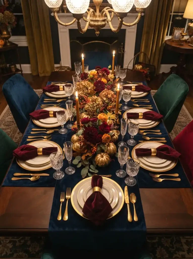 Jewel Tone Velvet