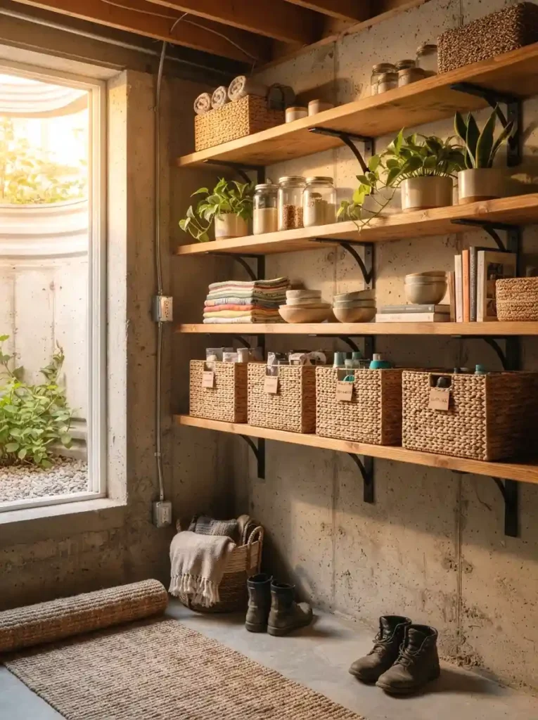  Open Wood Shelving Units