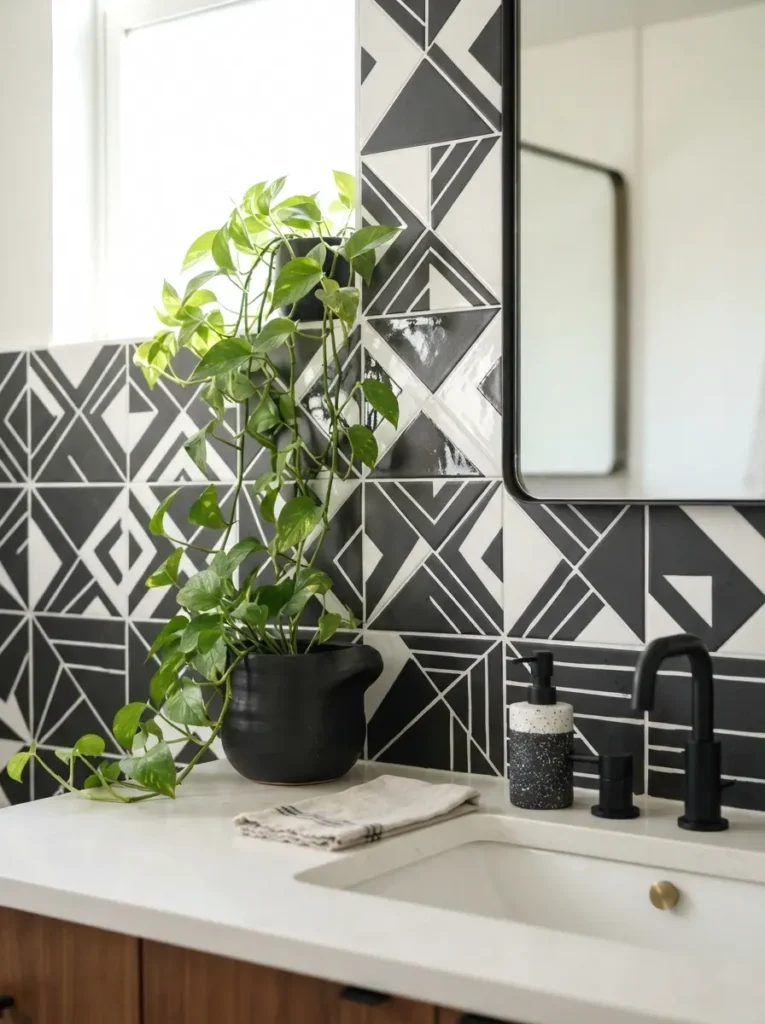 Statement Black Lighting