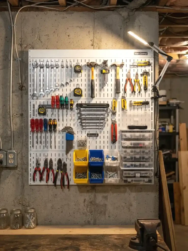 Pegboard Tool Wall