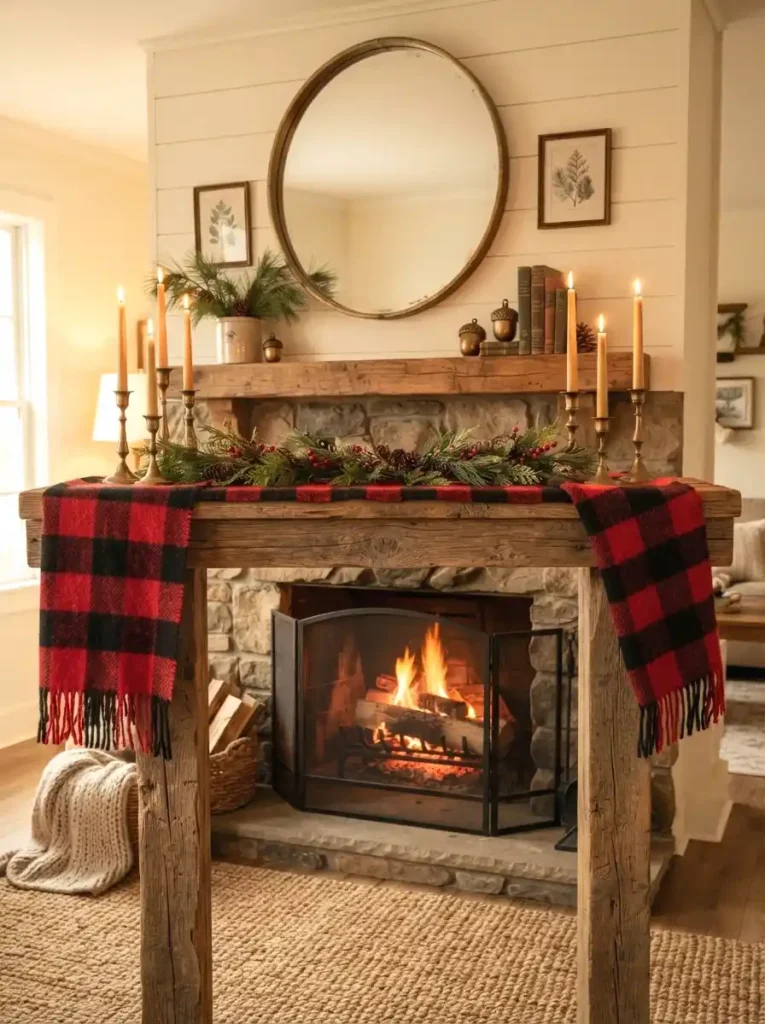 Plaid Scarf Runner
