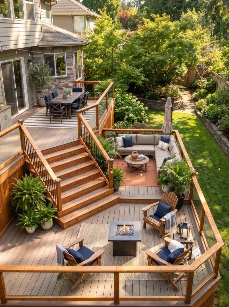 Multi-Level Deck Zones