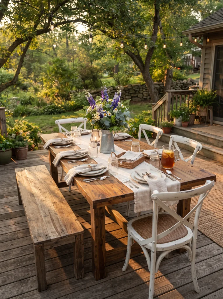 Rustic Farmhouse Table