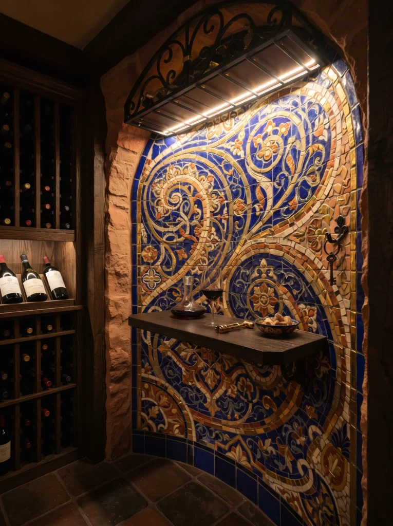 Tile Mosaic Feature Wall