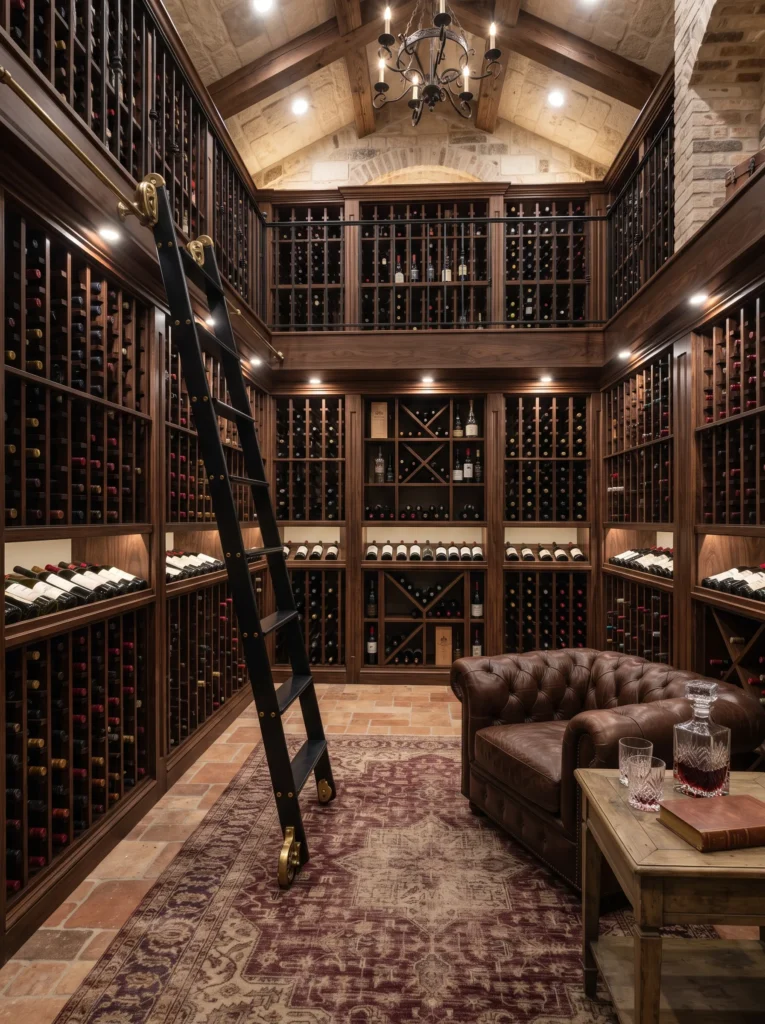 Library Ladder Cellar