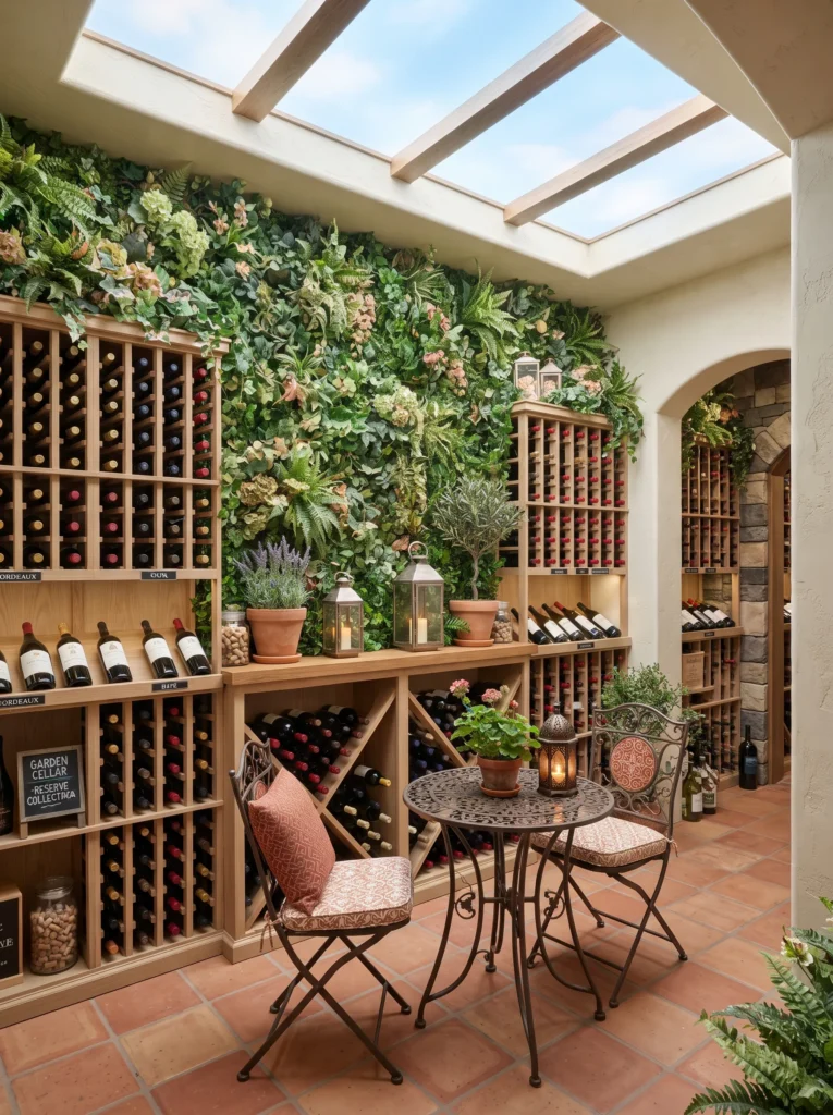 Outdoor-Inspired Cellar